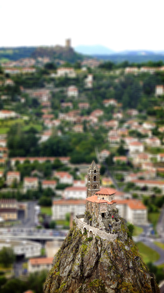 Le Puy - Saint-Michel onscherp